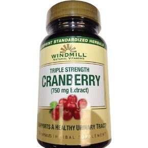 Vitamins Cranberry 750 Mg Caps 30's Windmill