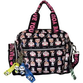 Women's Handbag Ladies Shoulder Bag Tote Bag Girl Crossbody Purse Multiple Pockets Nylon