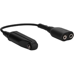 Yoidesu Walkie Talkies Headset Adapter for Baofeng BF-9700 A-58 UV-XR UV-5S GT-3WP UV-9R Plus,K-Head 2 Pin Walkie Talkie Audio Cable Adapter
