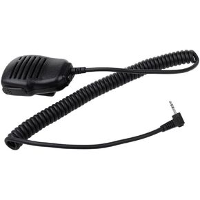 2.5mm Jack Plug Handheld Shoulder Speaker Mic Microphone Ptt Compatible with Motorola Radio T100 T107 T100TP T200TP T260 T260TP T280 T460 T465 T600 T605 T5428 T6200 Two Way Radio