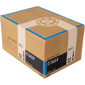 Sunlite Standard Presta Valve, 27.5 x 3.0 / 32mm Valve, Black/Black