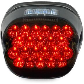 Smoked LED Tail Brake Rear Light Taillight for harley Sportster Dyna Electra Glide Softail XL FXST Motorcycle