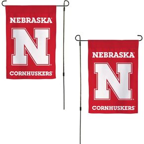 Desert Cactus University of Nebraska Garden Flag Huskers GBR NU Huskers Banner 100% Polyester (Design C)