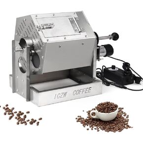 محمصة حبوب القهوة سعة 3.4 لتر، موقد غاز من نوع طبل من الفولاذ المقاوم للصدأ للاستخدام المنزلي والتجاري in Kuwait