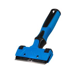 Unger Professional 4" All-Purpose Scraper - Window, Glass, and Floor Scraper, Adhesive Removal, Gum, Stickers, Paint Removal, Dual-Sided Blade
