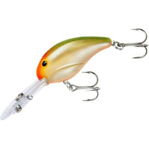 BANDIT LURES Crankbait Series 100 200 & 300 Bass Fishing Lures, Parrot/Orange, Series 300 (Dives to 12'), (BDT322-SPEC)