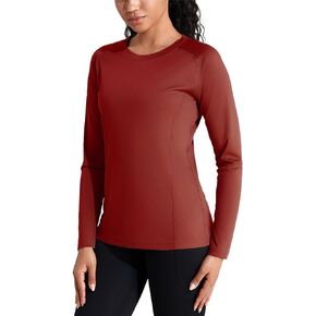 Women's UPF 50+ UV Shirts Long Sleeve Workout Sun Shirt Outdoor Gym Hiking Tops Quick Dry Lightweight