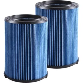 VF5000 Filter Compatible with Ridgid for Shop Vac 5-20 Gallon Wet Dry Vacuum Cleaner, Fits WD1450 WD0970 WD1270 WD09700 WD06700 WD1680 WD1851 WD1956 WD0970M0 WD0970EX0 2pack