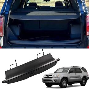 Marretoo for Toyota 4Runner 2003-2009 Cargo Cover for Toyota 4Runner Accessories Upgrade Version No Gap Beige Retractable Trunk Cover Security Shield Shade