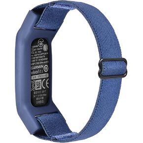 Stretchy Loop Strap Adjustable Elastic Nylon Wristband Compatible with Garmin Vivofit 3 Tracker-Fits 5.5-8.3inch in Kuwait