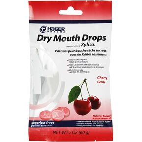 Dry Mouth Drops Cherry 26 Ct