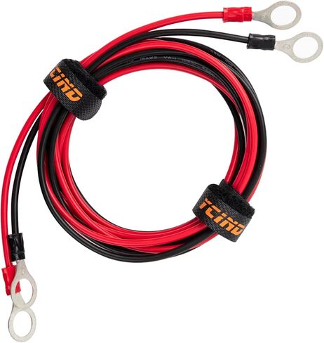 3/8 "حلقة العيينة الطرفية بطارية تعزيز كابل الثقيلة 12 فولت/24 فولت 16AWG الحبل (10FT) in Kuwait