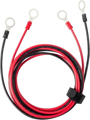 3/8 "حلقة العيينة الطرفية بطارية تعزيز كابل الثقيلة 12 فولت/24 فولت 16AWG الحبل (10FT) in Kuwait