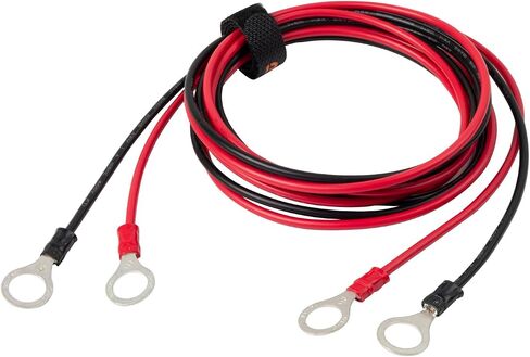 3/8 "حلقة العيينة الطرفية بطارية تعزيز كابل الثقيلة 12 فولت/24 فولت 16AWG الحبل (10FT) in Kuwait