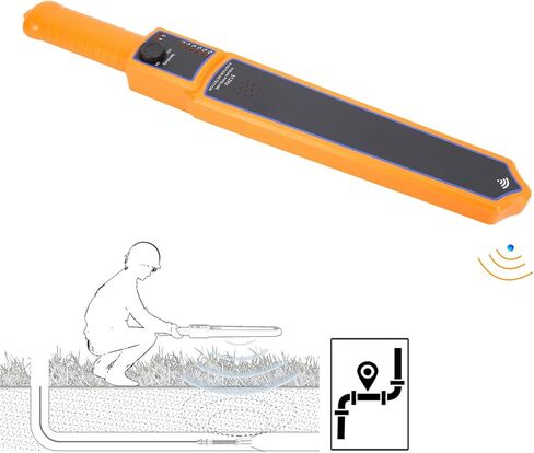 Pipe Inspection Camera Receiver, 512hz Sewage Pipe Inspection Camera Receiver Far Near Detection Mode 3 Level Battery Indicator 10 Hours Working Time(US Plug) in Saudi Arabia