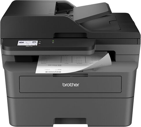 Brother MFC-L2820DW Wireless Compact Monochrome All-in-One Laser Printer with Copy, Scan and Fax, Duplex, Black & White | Includes Refresh Subscription Trial(1), Amazon Dash Replenishment Ready in Saudi Arabia