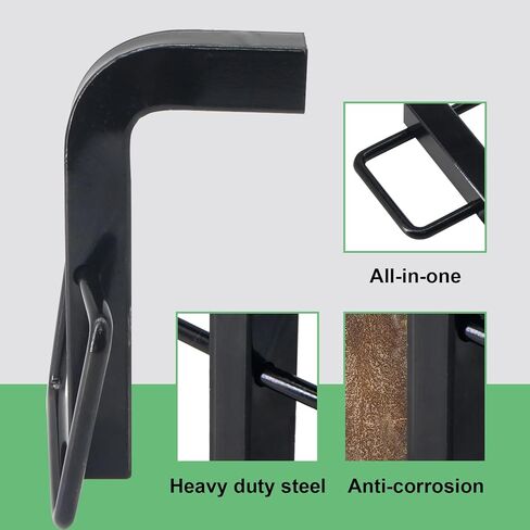 قطعتان من أجزاء وصلة الربط ذات الدبابيس على شكل حرف L - دبابيس وصلة توزيع الوزن مع مشابك ربط مدمجة أجزاء وصلة سوداء لتوزيع الوزن in Kuwait