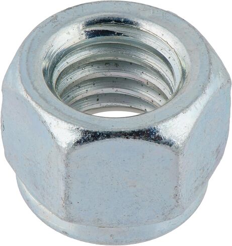 3/8-16 (100 Pack) Nylock Hex Nuts, Grade 2, Nylon Insert Locknut by Makers Bolt in Saudi Arabia