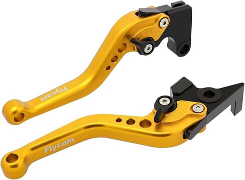 SunPower Motorcycle Brake Clutch Levers Adjustable CNC Aluminum Handles Lever Compatible with Yamaha MT-07 2014-2020 FZ8 FZ6R 2009-2015 FZ-07 FZ1 FAZER FJ09 XJ6 Diversion XSR900 700 ABS MT-09 FZ10 in Kuwait