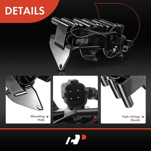 A-Premium Engine Ignition Coil Packs Compatible with Kia Magentis 2001-2006 Optima Hyundai Sonata in Saudi Arabia