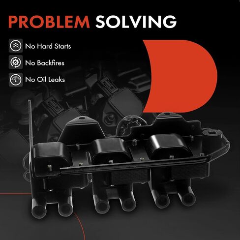 A-Premium Engine Ignition Coil Packs Compatible with Kia Magentis 2001-2006 Optima Hyundai Sonata in Saudi Arabia