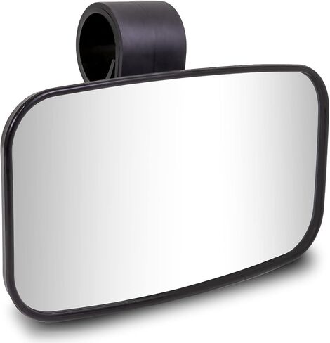 مرآة رؤية خلفية محدبة مقاس 8 × 4.5 بوصة من TRUE MODS لـ UTV ATV [1.5 بوصة/1.75 بوصة/2 بوصة مشبك قضيب لف] [رؤية واسعة] [زجاج مقاوم للكسر] مرآة رؤية جانبية للرؤية الخلفية لـ Polaris RZR Can-Am Kawasaki Honda in Kuwait