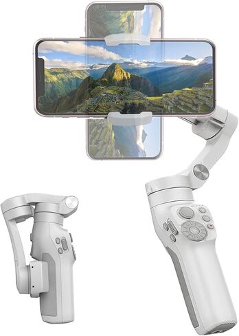 مثبت جيمبال للهواتف الذكية، جيمبال هاتف ثلاثي المحاور لفيديو VLOG/TIK Tok/YouTube، مثبت محمول محمول لأجهزة Android وiPhone، لهاتف iPhone 15/15 Pro Max/14/14 Pro Max Feiyu Vimble 3SE in Kuwait