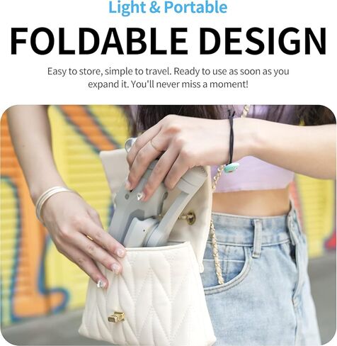 مثبت جيمبال للهواتف الذكية، جيمبال هاتف ثلاثي المحاور لفيديو VLOG/TIK Tok/YouTube، مثبت محمول محمول لأجهزة Android وiPhone، لهاتف iPhone 15/15 Pro Max/14/14 Pro Max Feiyu Vimble 3SE in Kuwait