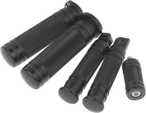 YHMTIVTU دراجة نارية 1 "مقود CNC مقابض اليد ذكر جبل شيفتر ربط القدم ربط مجموعة صالح ل هارلي in Kuwait