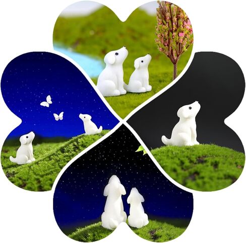 لطيف كلب صغير لوحة القيادة الملحقات Kawaii جرو سيارة مرآة الرؤية الخلفية الملحقات مضحك هدايا لمحبي الكلاب ديكور المنزل ديكور المناظر الطبيعية الصغيرة in Kuwait