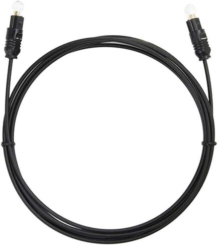 Optical Audio Cable Digital Toslink Fiber Optic SPDIF Wire TV HiFi Music 15Ft 5M in Saudi Arabia