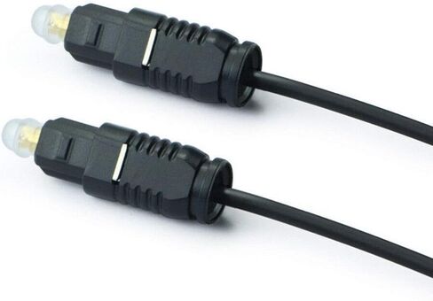 Optical Audio Cable Digital Toslink Fiber Optic SPDIF Wire TV HiFi Music 15Ft 5M in Saudi Arabia