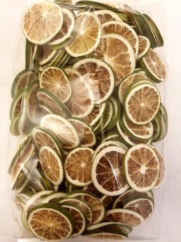 Large 1 LB. Bag of Dried Lime Slices - Perfect for Potpourri, Crafts, Table Scatters - Not for Human Consumption in Kuwait