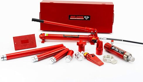 رافعة هيدروليكية بقوة 20 طن من EDLOONG، رافعة هيدروليكية متعددة الوظائف مطورة لإصلاح السيارات، طقم إصلاح إطار جسم السيارة in Kuwait