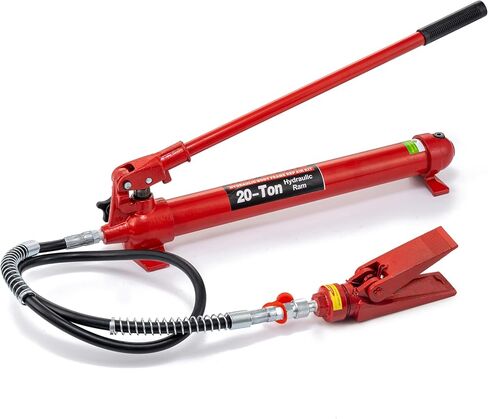 رافعة هيدروليكية بقوة 20 طن من EDLOONG، رافعة هيدروليكية متعددة الوظائف مطورة لإصلاح السيارات، طقم إصلاح إطار جسم السيارة in Kuwait