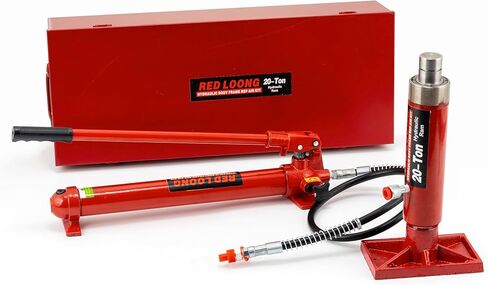 رافعة هيدروليكية بقوة 20 طن من EDLOONG، رافعة هيدروليكية متعددة الوظائف مطورة لإصلاح السيارات، طقم إصلاح إطار جسم السيارة in Kuwait