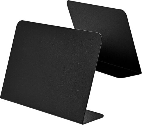 Juvale 8-Pack Mini Metal Chalkboard Stands - Erasable Signs for Tables, Weddings, and Parties, 3 x 4 Inches in Saudi Arabia