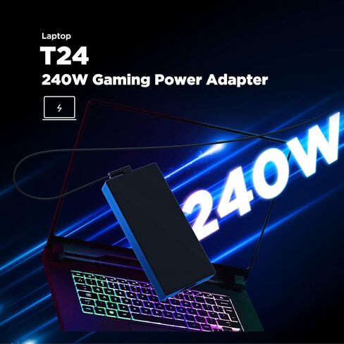 Innergie T18 180W 150W 19.5v 9.23a Universal Laptop Charger for MSI Gaming Laptop, MSI ac Power Cord, Universal Tips for Dell, ASUS, HP, Lenovo, Acer, and More. 9ft | Compatible MSI Gaming Laptop GF75 GS75 Stealth, Levono, ROG, Alienware Laptop Power Supp in Kuwait