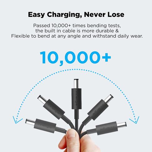 Innergie T18 180W 150W 19.5v 9.23a Universal Laptop Charger for MSI Gaming Laptop, MSI ac Power Cord, Universal Tips for Dell, ASUS, HP, Lenovo, Acer, and More. 9ft | Compatible MSI Gaming Laptop GF75 GS75 Stealth, Levono, ROG, Alienware Laptop Power Supp in Kuwait