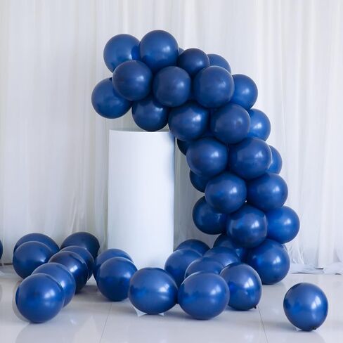 100Pack Dark Brown Latex Balloons, 12inch Balloons Premium Helium Quality Balloons for Party Supplies and Decorations(With 2 Gold Ribbons) in Saudi Arabia