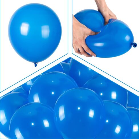 100Pack Dark Brown Latex Balloons, 12inch Balloons Premium Helium Quality Balloons for Party Supplies and Decorations(With 2 Gold Ribbons) in Saudi Arabia