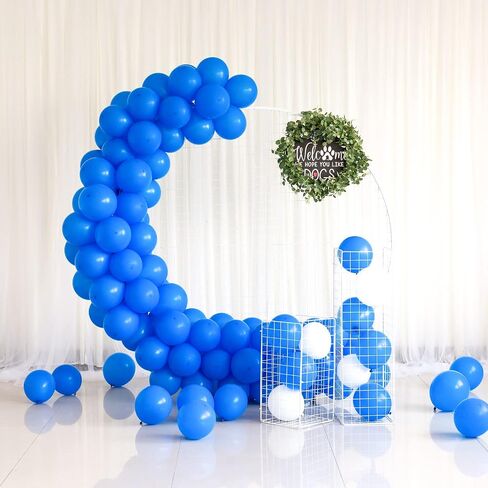 100Pack Dark Brown Latex Balloons, 12inch Balloons Premium Helium Quality Balloons for Party Supplies and Decorations(With 2 Gold Ribbons) in Saudi Arabia