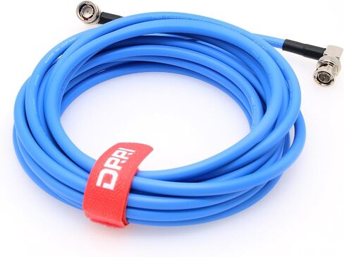 كابل DRRI Canare12G-SDI 4K UHD من الزاوية اليمنى BNC إلى الزاوية اليمنى BNC لشاشة الفيديو (1 متر، أخضر) in Kuwait