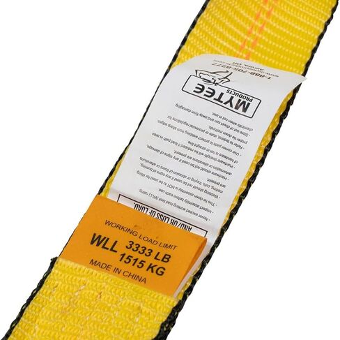Mytee Products (4 Pack) 2" Chain Ratchet Straps w/RTJ Tie Down Roll Back Tow Truck Car Hauler in Saudi Arabia