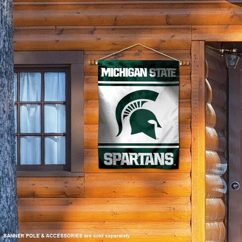 College Flags & Banners Co. Michigan State Spartans Two and Double Sided House Flag in Saudi Arabia