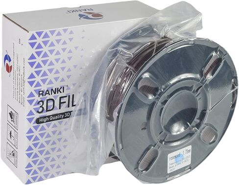 RANKI Wood PLA Filament 1.75mm 3D Printer Filament Rosewood, Real Wood Infill, 1kg Spool (Rosewood) in Saudi Arabia