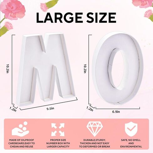 عيد الأم رسالة من الورق المقوى لأمي Charcuterie علبة قابلة للتعبئة صندوق ورق Charcuterie لأمي عيد ميلاد هدايا عيد الأم حاوية كب كيك الحلوى in Kuwait