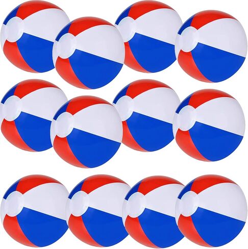كرات الشاطئ الوطنية القابلة للنفخ من شركة Dreidel، تصميم العلم الأمريكي لحفلات حمام السباحة، وأعياد الميلاد، لعبة ممتعة للصيف، 40.64 سم in Saudi Arabia
