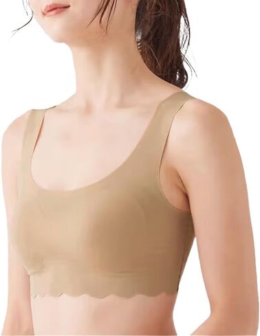 [Made in Japan] Women Wirefree - Wireless Bra, Everyday Bras, Bras for Women No Underwire in Saudi Arabia