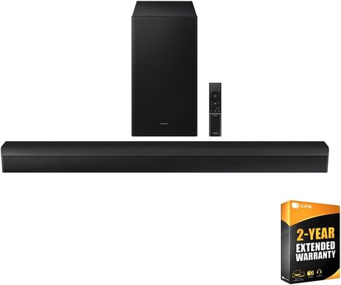 SAMSUNG HW-B550D B-Series 3.1 ch. DTS Virtual:X Soundbar w/Bass Boost (2024) Bundle with 2 Year CPS Enhanced Protection Pack in Saudi Arabia